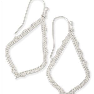 Brand New Kendra Scott Silver Sophie Earrings